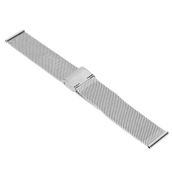 Universellt stålarmband för klocka, metallnätvävt klockband för Amazfit GTS Watch, silver