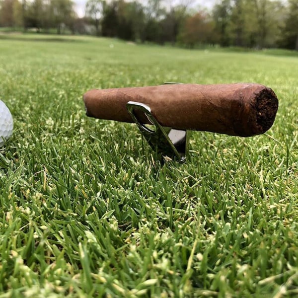 Divot-værktøj med boldmarkør Cigarholder Gave til ham Tilbehørsværktøj
