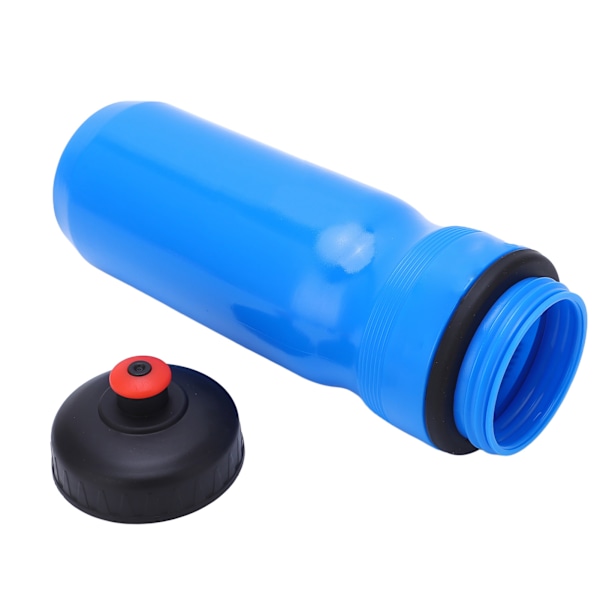 Vandflaske LDPE Bærbar Mundstykke Design Sports Kande til Kørsel Udendørs Fitness Blå 700ML