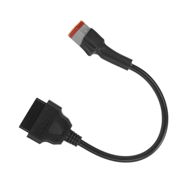 6-Pin OBD2 Diagnostikkabeladapter Professionell Feldetektering för Motorcykel Plug and Play