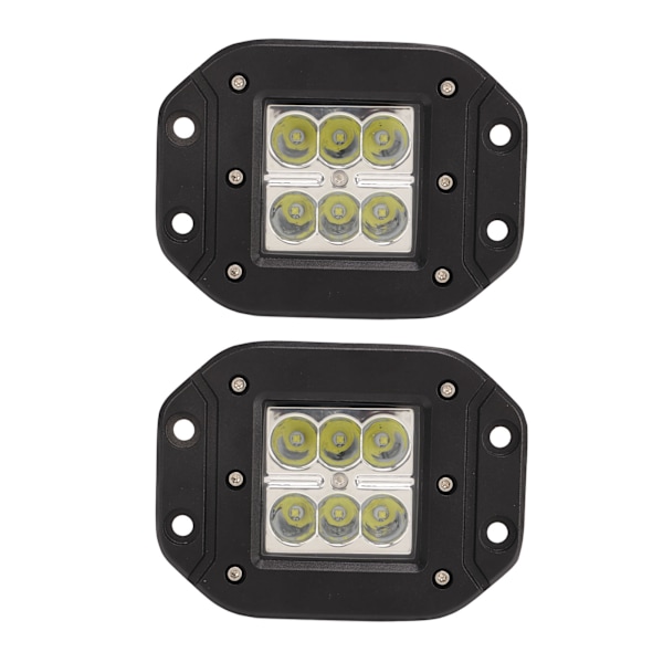 1 Par DC 12‑24V Offroad LED Kørelys IP67 Vandafvisende 4W Høj Lysstyrke Flood Light Pods Udskiftning til Polaris Sportsman