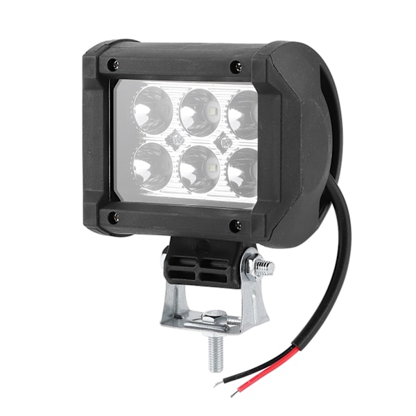 4 tuuman 18W 6LED Työvalo 6000K 1500LM Lamppu Jälkiasennus Auto Moottoripyörä Maastoajoneuvo