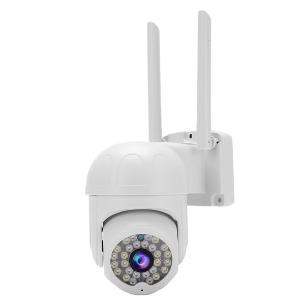 Trådlös övervakningskamera Regntät Dammtät panoramaövervakning Intelligent larmsäkerhetswebbkamera 100-240VEU-kontakt