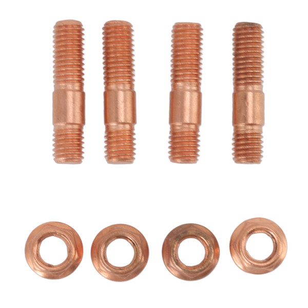 43 mm Turbo Stud Bolt Sæt M10x1,5 Stållegering Høj Styrke Rustfri til T3 T4 T5 T6 Turbolader