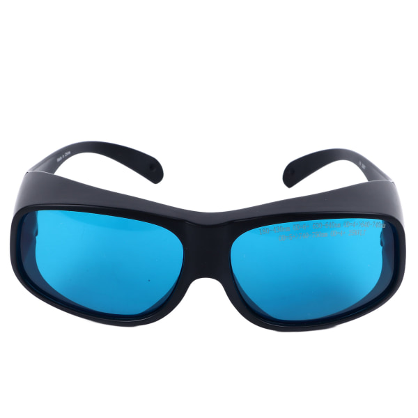 Blue Blocking Light Goggles Multifunksjonell Komfortabel svart innfatning 650nm OD4 Lette skjønnhetsvernbriller for kvinner menn