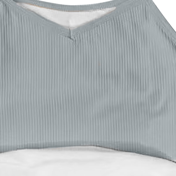 Termisk Tanktop Kvinna Kallsäker Tjock Fleecefodrad Spaghettirem Tanktop för Vinter Kalla Höst Grå Fri Storlek 37,5‑62,5kg / 82,7‑137,8lb