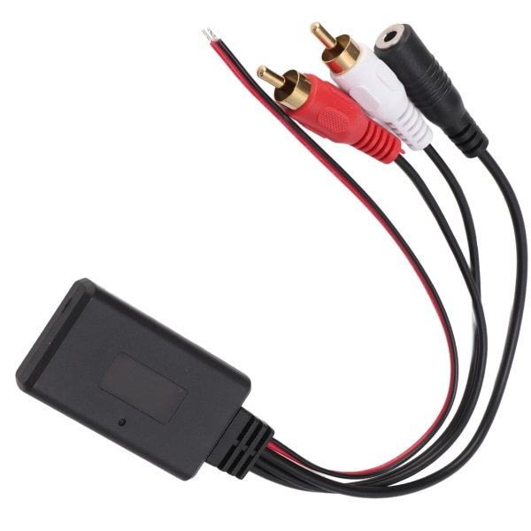 Bil Bluetooth 5.0 AUX-modul Handsfree Mikrofon ABS Slitstark Anti-aging för Pioneer 2RCA