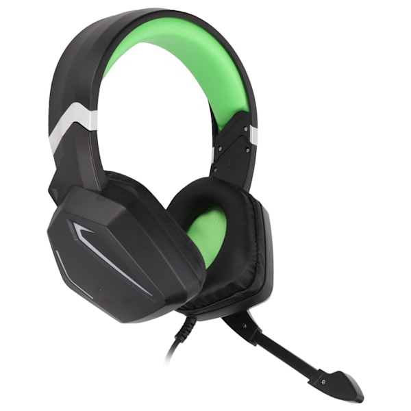 3,5 mm Spelheadset Stereo Över-öronhörlurar med Volymkontroll för Switch för PS4 för Xbox