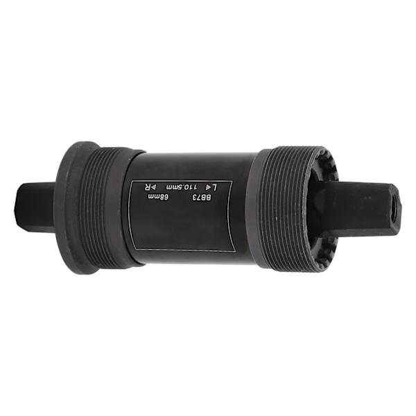 Mountainbike Forseglet Bundlager 68mm Stålakse med Skrue til Firkantet Hul Krank 110.5mm/4.35in