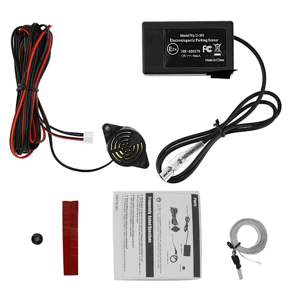 U301 Elektromagnetisk Induktion Intelligent Bil Bakkamera Parkeringssensor