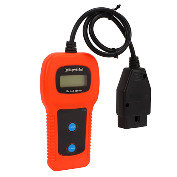 U281 OBD2 Felkodsläsare DTC Skanning Snabb Diagnostisk Återställning Diagnostiskt Kontrollverktyg för Bil