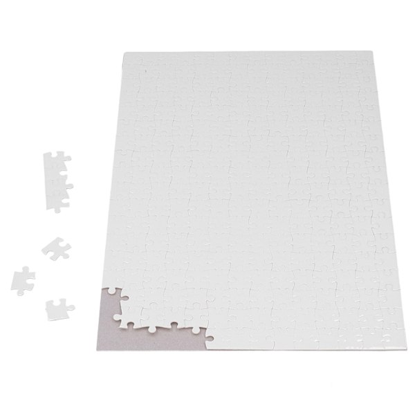 10 Set DIY Blanka Pussel Värmepress Pussel Sublimering Överföring Förbrukningsvaror A3 26x38.5cm 252st