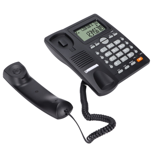 Telefonbrusreducering med sladd Trådbunden telefon med Nummerpresentation Mute återuppringningsfunktion för hotellkontoret hemma