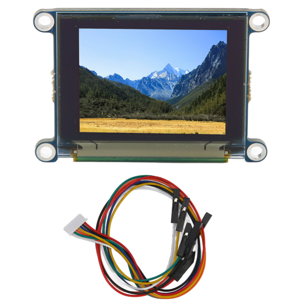 1,27 tommer RGB OLED-modul 262K farver 3/4-leder SPI-grænseflade RGB OLED-skærmmodul til udviklingskommunikation