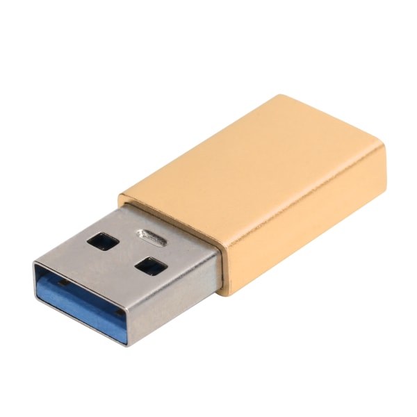 TypeC Adapter Converter Hun til USB3.0 Han USB Hurtigopladning Computertilbehør (Luksus guldfarve)
