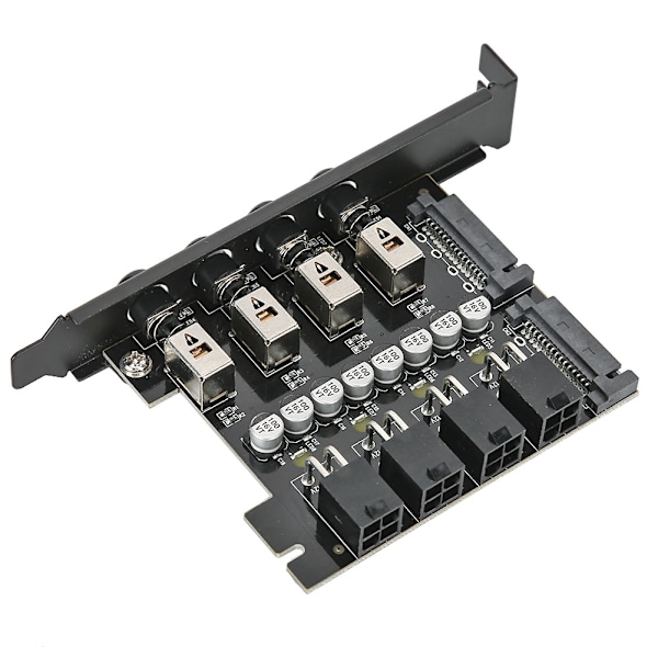 Stationär PC Dator SATA Drive Switcher Module för HDD hårddisk Strömförsörjningskontroll