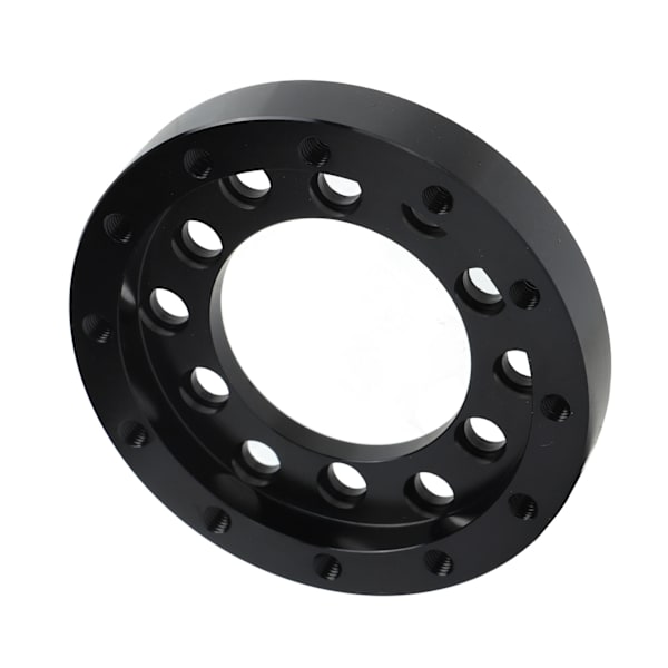 Rattadapter Svart Platta CNC Aluminiumlegering för Logitech G25 G27 G29 G920 13 14 tum Ratt 70mm/2.75in