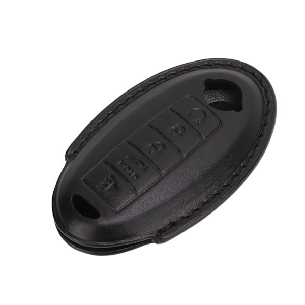5 Knappar Smart Fjärrkontroll Bilnyckel Fodral Läder Nyckelfodral Ersättning för INFINITI JX35 Q50 Q60 QX56 QX60 QX80