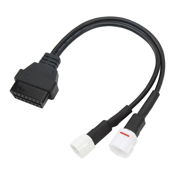 OBD2 till 3-pin och 4-pin Diagnostisk Adapterkabel Läs Motordata Feldetektering för Motorcykel