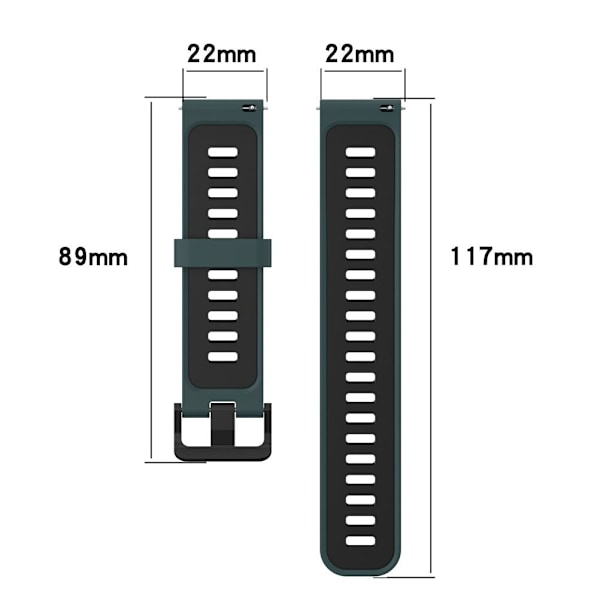 Silikonreimer for Huawei Watch GT Runner Gt3 46mm Watch3 - 22mm