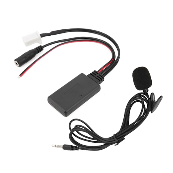 Mikrofonadapter AUX Audio Wire Bluetooth 5.0 Ersättning för Nissan Sylphy/Tiida/Qashqai/Genisra/Jimny