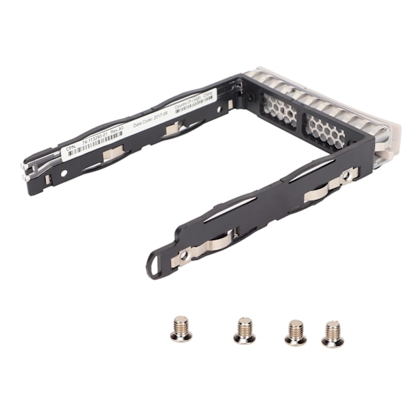 Hårddiskbricka 2,5 tum Silver Svart SAS SATA HDD Bricka Caddy för Cisco UCS C220 C240 C480 M5