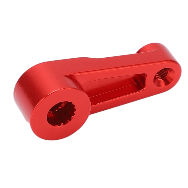 Servo Horn i Aluminiumlegering CNC-bearbetade Anodiserings Process Lätt Att Byta Ut RC-Tillbehör för AXIAL SCX6 1/6 Röd
