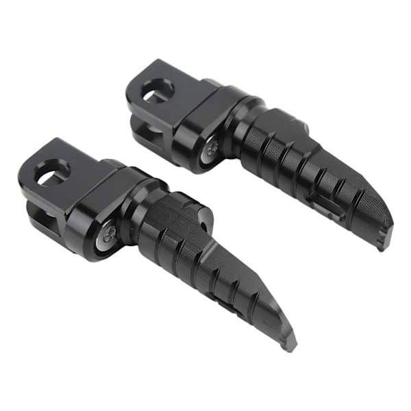 1 Pari Moottoripyörän Etujalkatappeja Lyhyt Varsi CNC-Käsittely T6063 Alumiiniseos Korvaava CFMOTO 450SR 2022‑2023 Musta