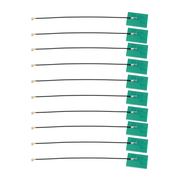 2,4G trådløs WiFi Bluetooth-antenne Omni-retningsbestemt 50W 3dbi 2400‑2500mhz IPEX-stik RG1.13 ledningsprintkort