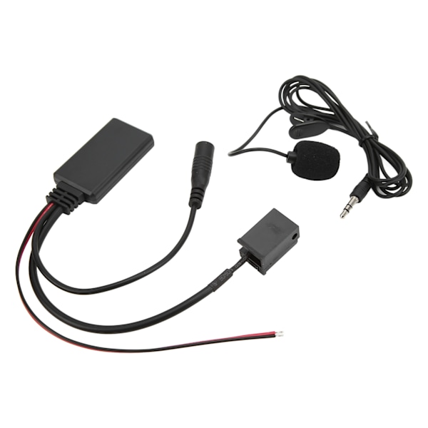 Bluetooth 5.0 Aux Lydkabel Adapter Mikrofon Håndfri Erstatning for Mondeo Focus 6000 CD Stereo