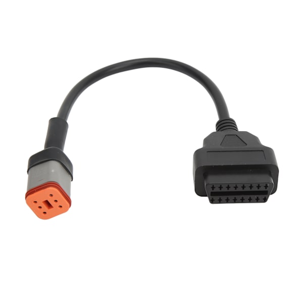 Motorcykel OBD2 6 Pin Diagnostisk Adapter Praktisk Kabel Brændstofeffektiv for Sikker Kørsel