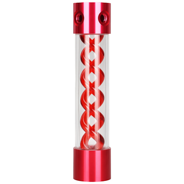 Vandkølingsbeholder G1/4in Gevind 50mm/2,0in Diameter 255mm/10,0in Længde Åben Design Lav Støj Computer Kølesystem