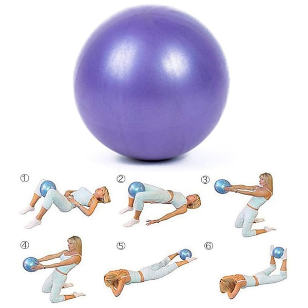 5-pack Fitness Yoga Boll, Yogablock, Stretchband och Motståndsband för Hemmagym