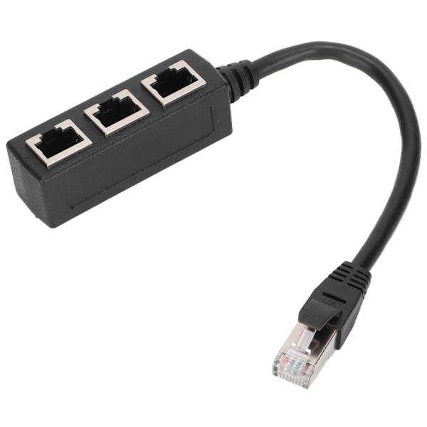 Erinomainen 1-3 portin RJ45 Ethernet-sovitinkaapeli 1 m kaapelilla kotiin