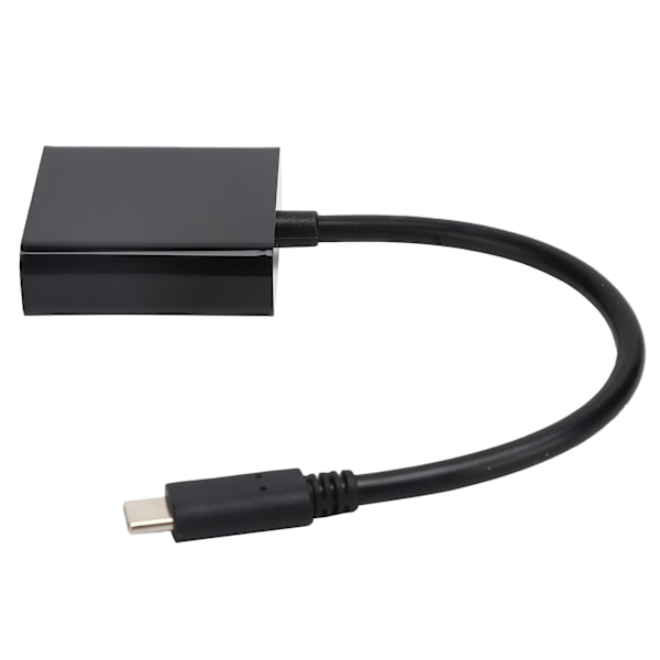 Typ-C till VGA-omvandlare - Höghastighets USB 3.1-adapter för HD 1080P videoutgång