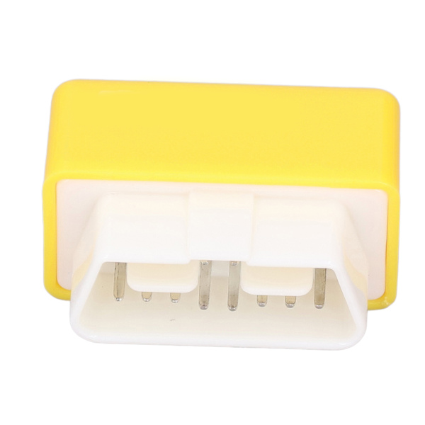 ECO OBD2 Plug Drive Chip ABS Bränsle Robust Ekonomi Tuning Box Universal för Bilar Efter 1996 Gul