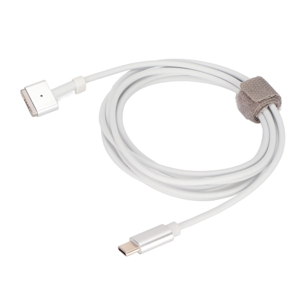 Type C - Magneettinen T -sovitin MacBookille, Type C -uros Magsafe 2:lle, 45W PD pikalataus, PVC-latauskaapeli, toinen sukupolvi