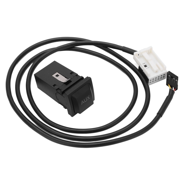 Audio AUX Switch USB-kabeladapterstik med ledningsnet 5KD 035 724 Erstatning for GLI MK5 2006-2010
