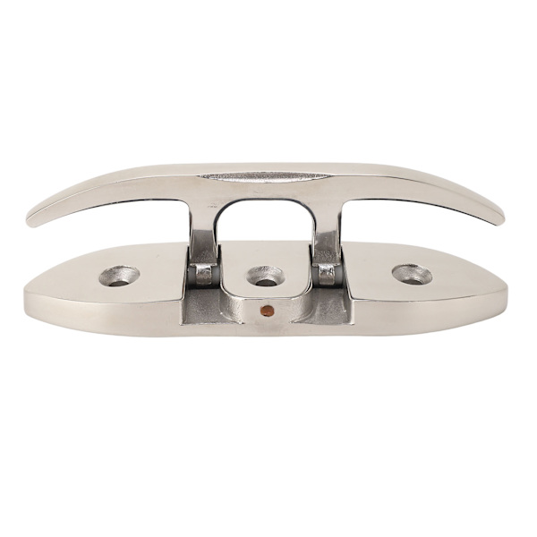 Båd Foldbare Klamper 316 Rustfrit Stål Flip Op Dock Klampe Foldbar Marine Dæksreb Tilbehør 6 Tommer