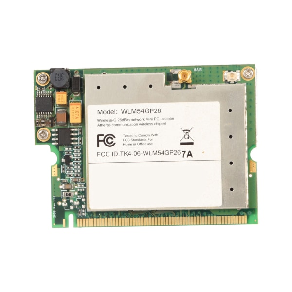 Mini PCI nätverksadapter 2.4Ghz 108Mbps WiFi nätverkskort Trådlöst nätverkskort för router bärbar dator