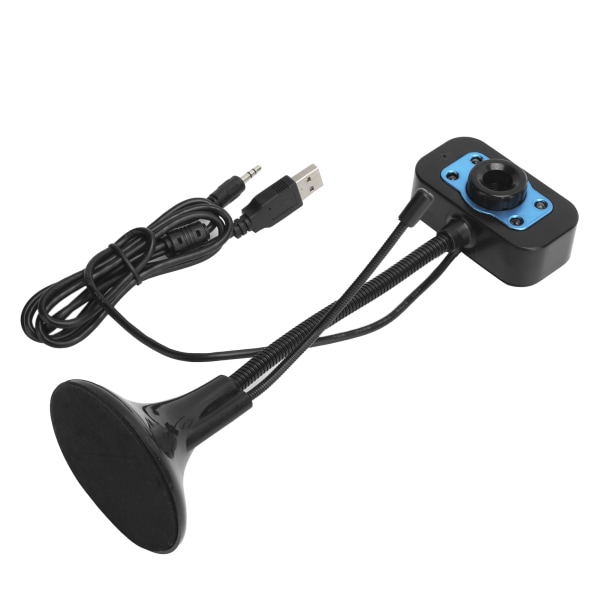 Kamera USB Video Webbkamera DriveGratis manuell fokusjustering med extern mikrofon