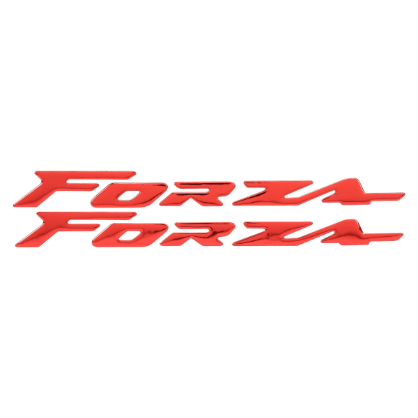 Par emblem-klistermærker 3-dimensionelle motorcykelkropmærker til Honda FORZA 300 125 250Red