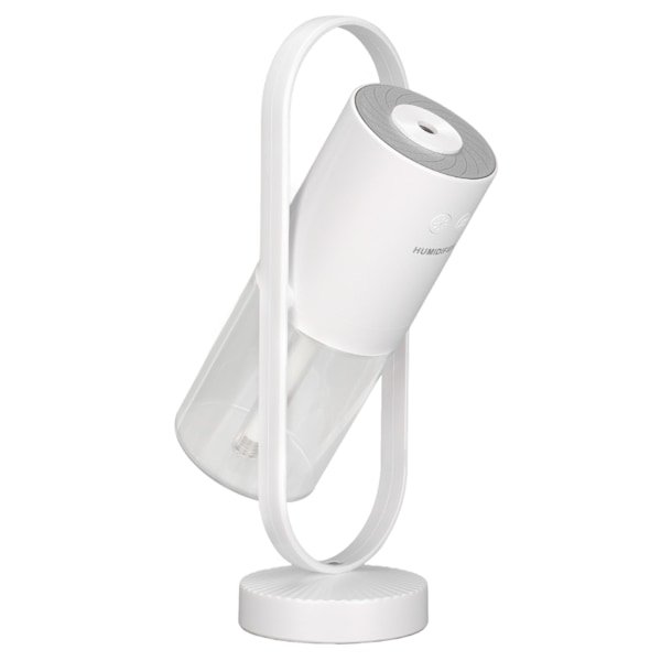 360° Rotation Luftfuktare 3.5W USB Tyst Färgglatt Nattljus 40ML/H Sprayvolym 200ml Kapacitet Projektionsluftfuktare