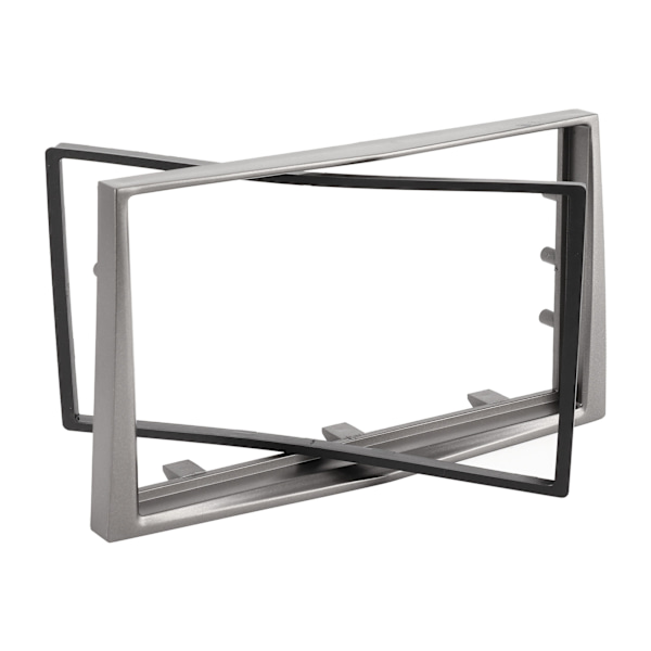 Opel Vectra/ Astra/ Zafira 2Din Center Control Audio Fascia Navigation Frame 2006-OnSilver Grey