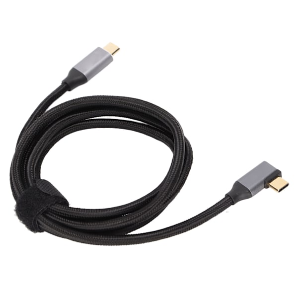 Hurtiglading USB-C-kabel - 100W PD, nylonflettet, USB 3.1 Gen2, 10Gbps, 4K@60Hz, 1,5m