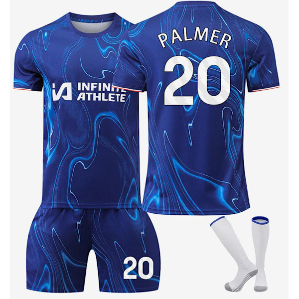 2425 Chelsea hemmafotbollsuniform barn vuxen fotbollströja med strumpor 20