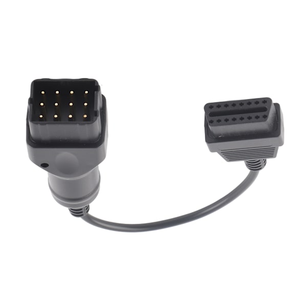 12-pin til 16-pin OBD2-konnektorkabel OBDII-adapter biltilbehør