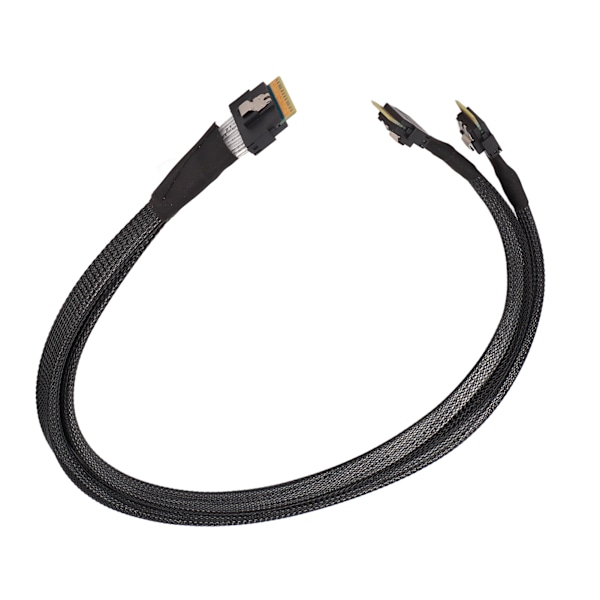Mini SAS -kaapeli 24 Gbps nopea tiedonsiirto SATA/ATA-liitäntä 0,5 m pituus SFF8654 8I - 2xSFF8654 4I kaapeli