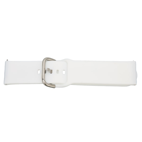 22mm Bløde Silikon Hurtigudløsningsremme til Huawei Watch 3/GT 3/2 Justerbar Silikon Urrem Hvid