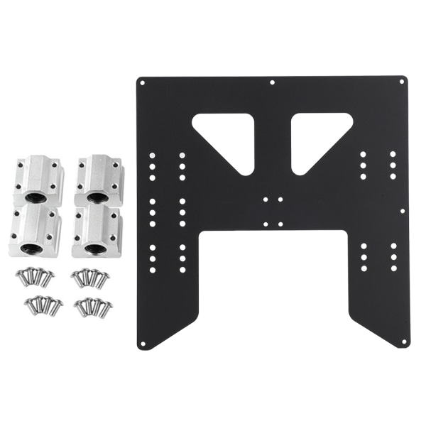 3D-printertilbehør Z Axis Hot Bed Support Plate Slider Kit til Prusa I3/Anet A8 A6
